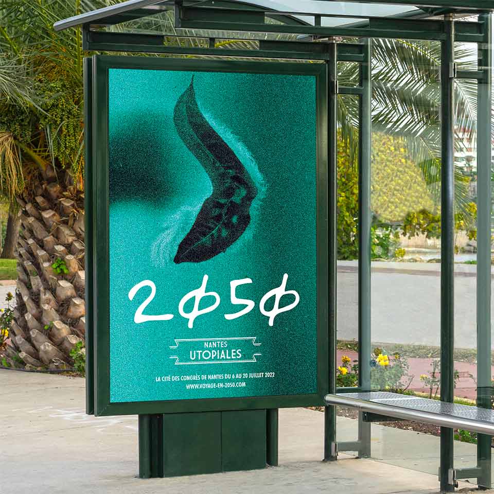 Affiche Voyage en 2050