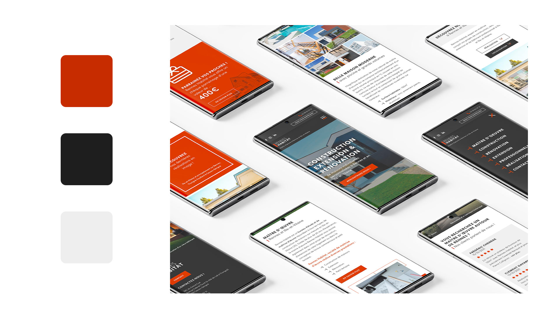 Site responsive Rennes Habitat