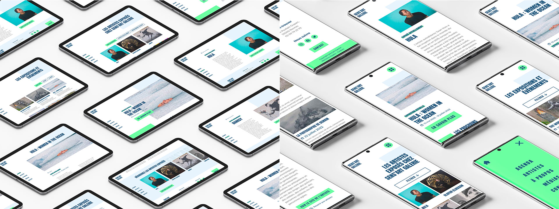 UX/UI Sens'Art Galerie